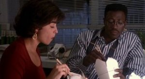 Flipper (Wesley Snipes) & Angie (Annabella Sciorra) 