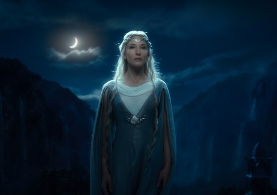 Cate Blanchett as Galadriel