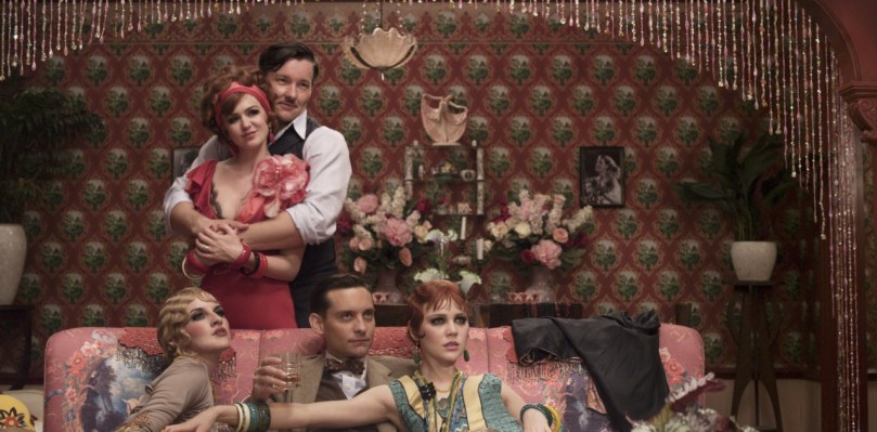 Tom, Myrtle, & Nick party in NYC hotel