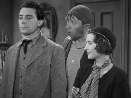 Jim Gilson (George Brent) and Joan marry