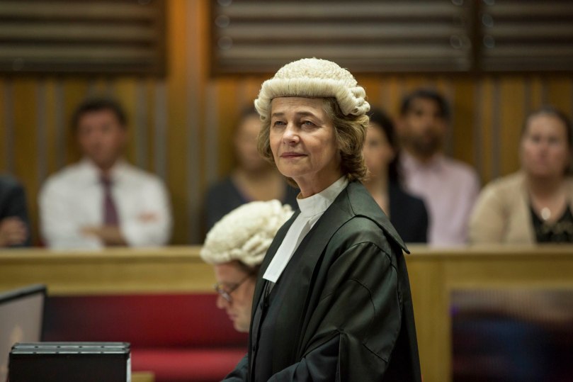 KUDOS FILM AND TELEVISION PRESENTS BROADCHURCH SERIES 2 Images are under strict Embargo not to be used before the 13TH January. PICTURED : CHARLOTTE RAMPLING. Copyright ITV/Kudos.